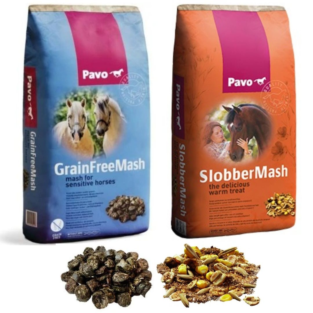 Aký je rozdiel medzi Slobber Mash Pavo a GrainFree Mash Pavo